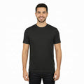Purple Kiwi Men's Cotton T-Shirt in Black