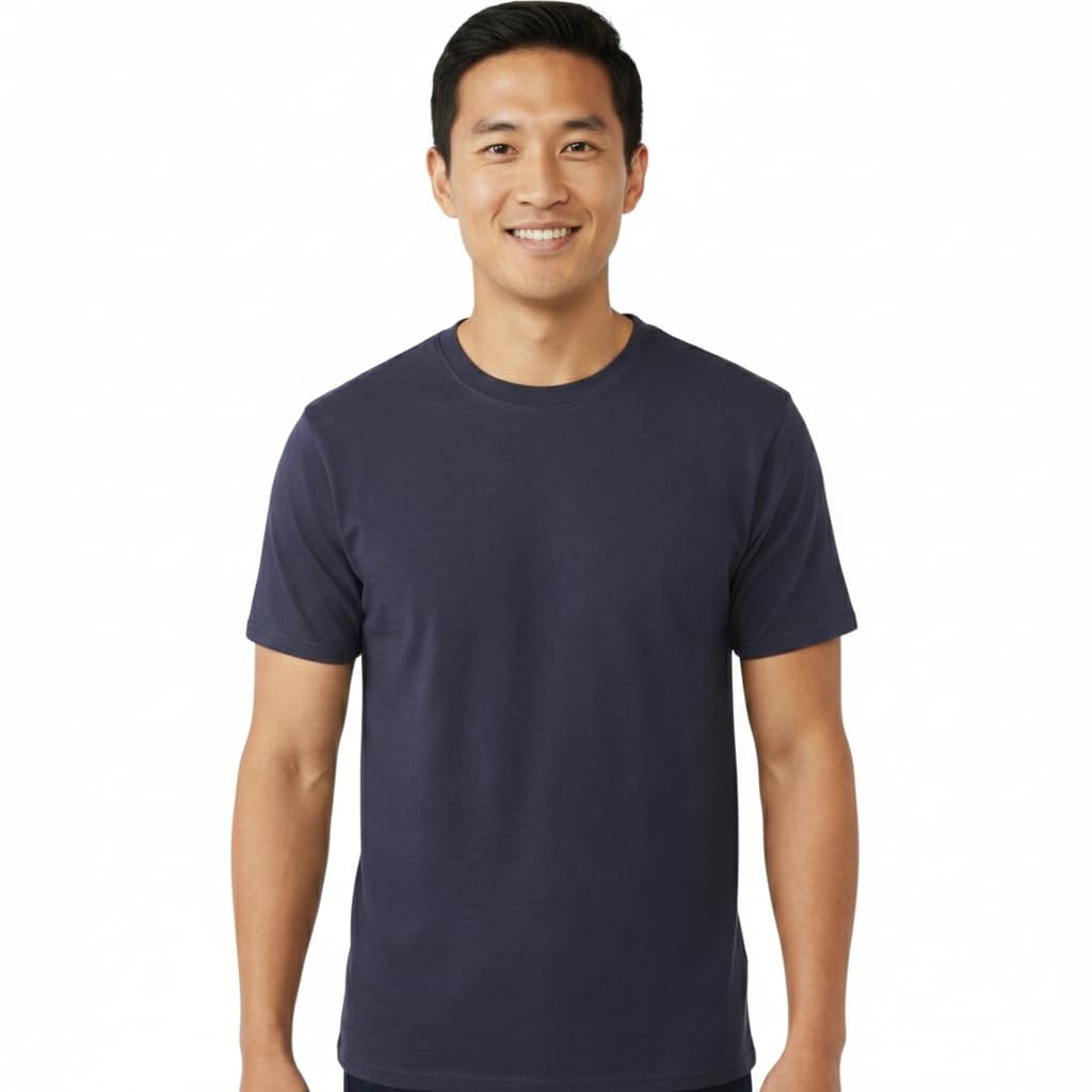 Purple Kiwi Men's Cotton T-Shirt - Image 19