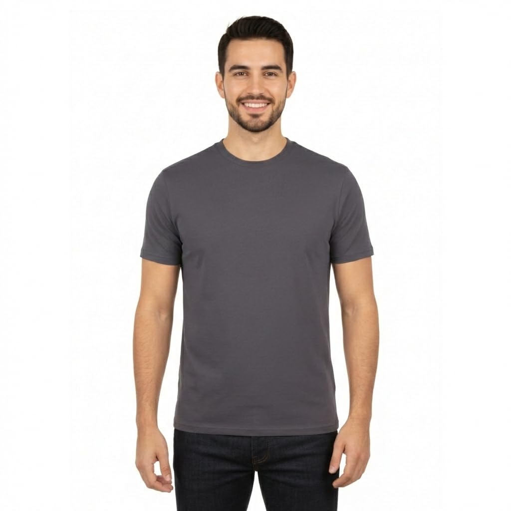 Purple Kiwi Men's Cotton T-Shirt - Image 11