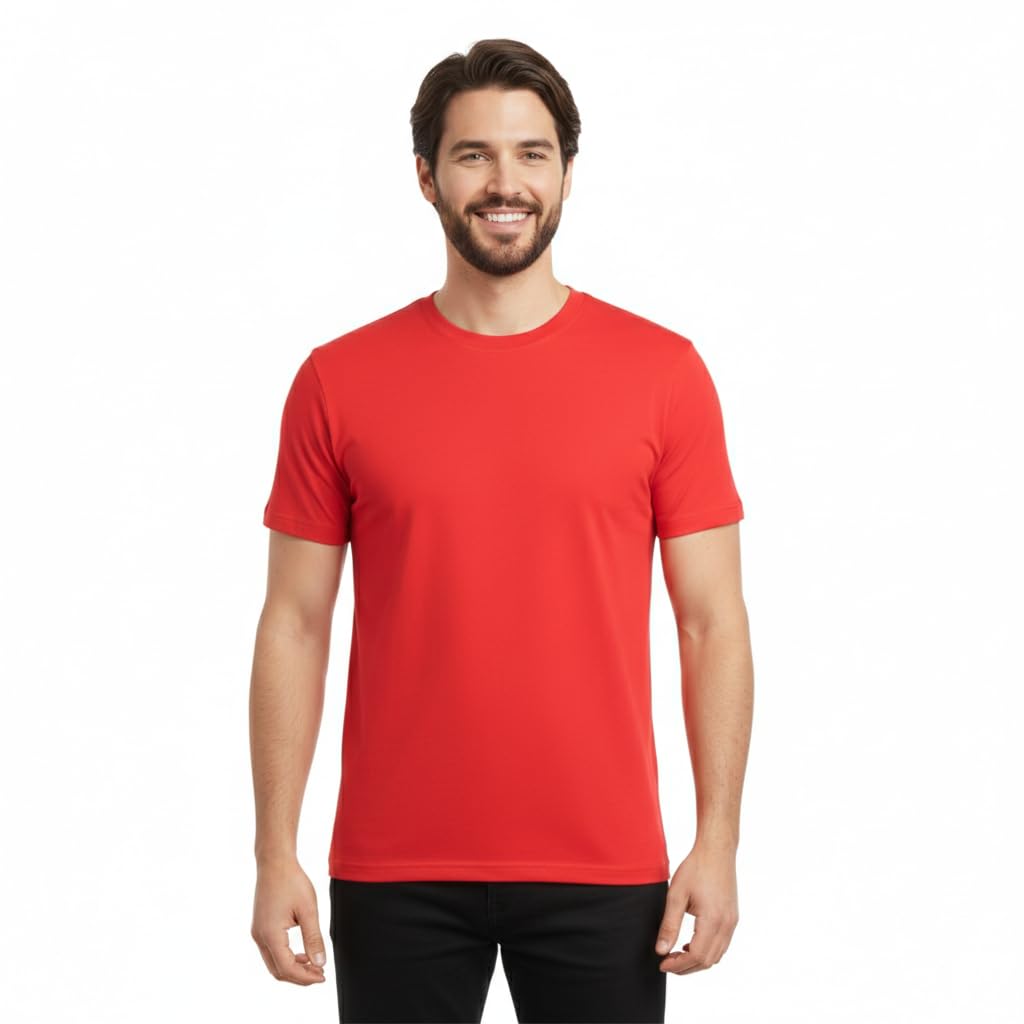 Purple Kiwi Men's Cotton T-Shirt - Image 22