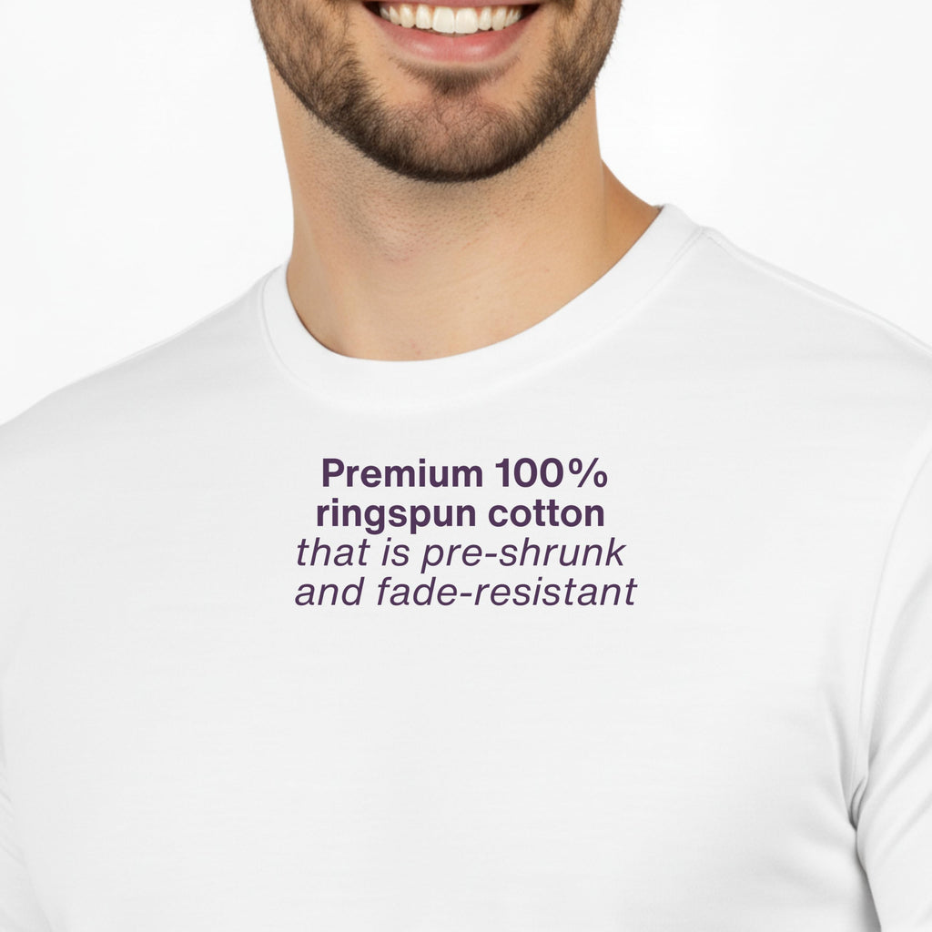 Purple Kiwi Men's Cotton T-Shirt - Image 33