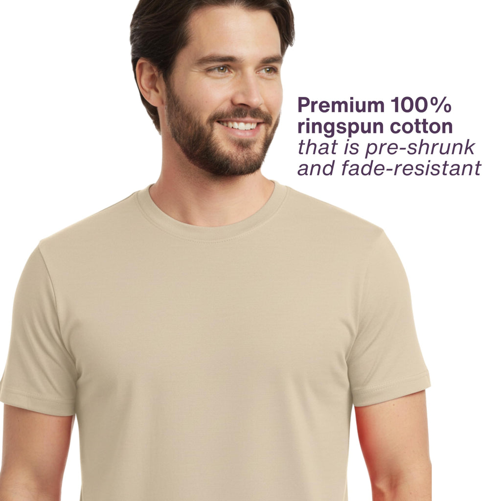 Purple Kiwi Men's Cotton T-Shirt - Image 25